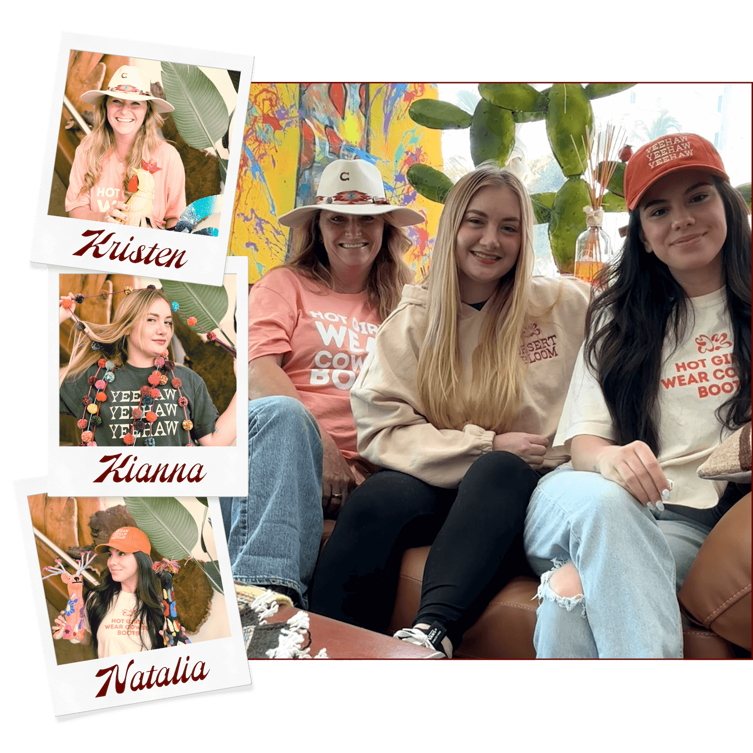 Meet Your Cowgirl Besties - DESERT BLOOM