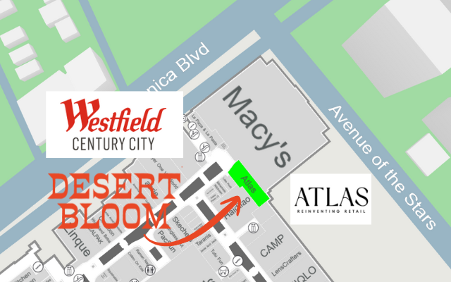DESERT BLOOM® Boots Now Available at ATLAS Westfield Century City, Los Angeles, CA