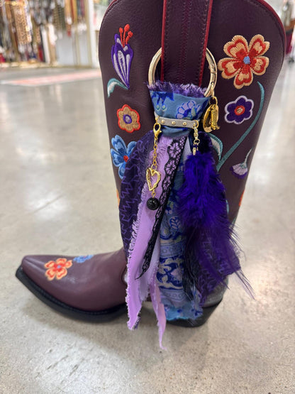 DB Signature Boot Charm- Blackberry Bandit