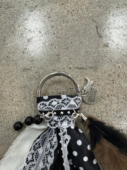 DB Signature Boot Charm- Polka Gal